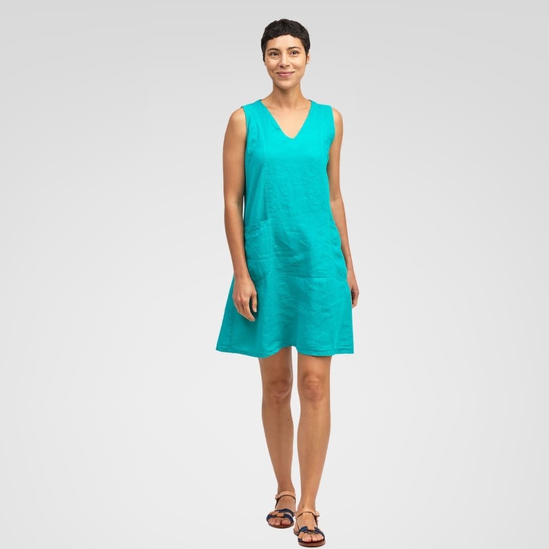 Cut Loose V-Neck Pocket Dress