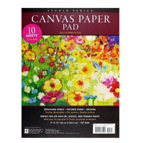 Peter Pauper Studio Series Canvas Paper Pad