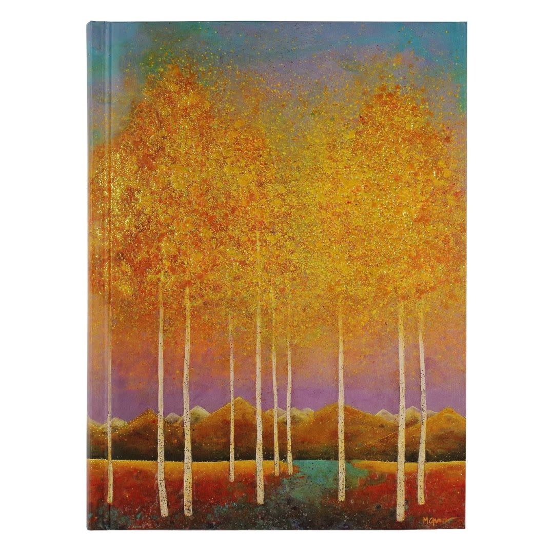 Peter Pauper Moonlit Aspens Journal