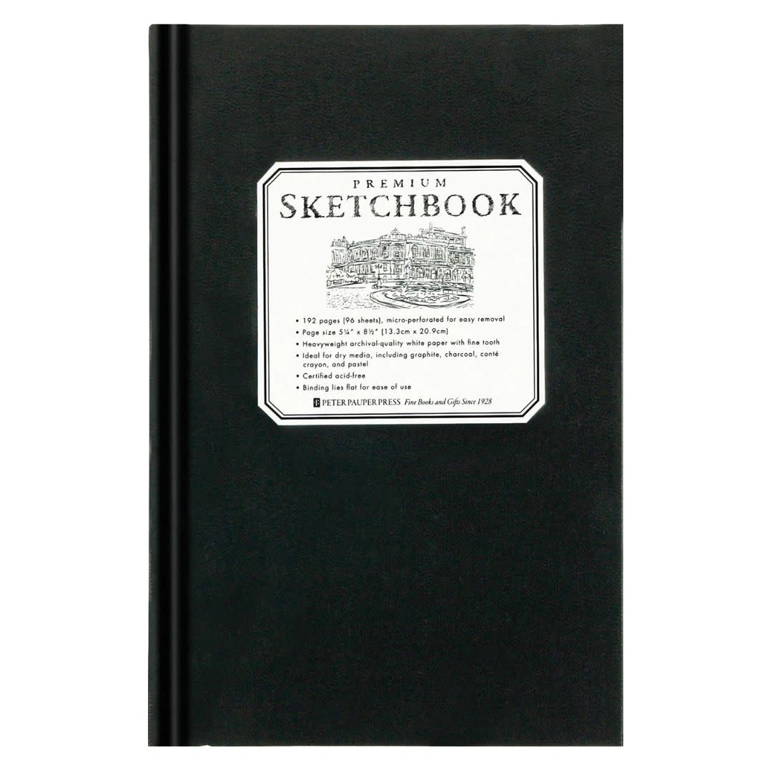 Peter Pauper Small Black Sketchbook