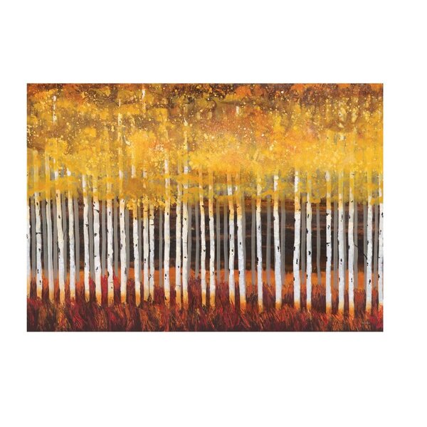 Peter Pauper Boxed Note Cards: Golden Aspens