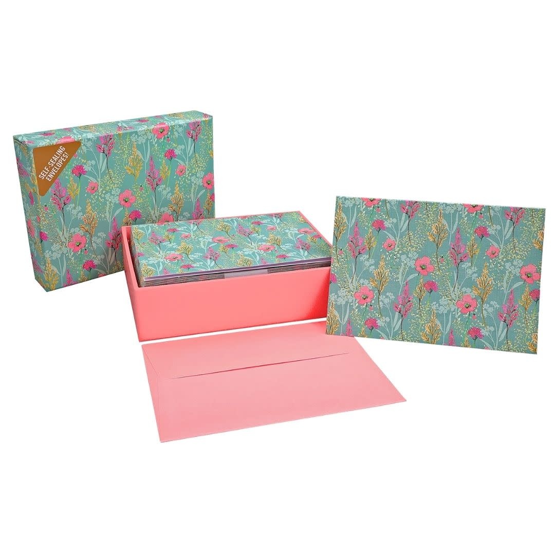 Peter Pauper Golden Meadow Note Cards