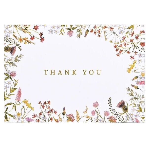 Peter Pauper WIldflowers Thank You Notes