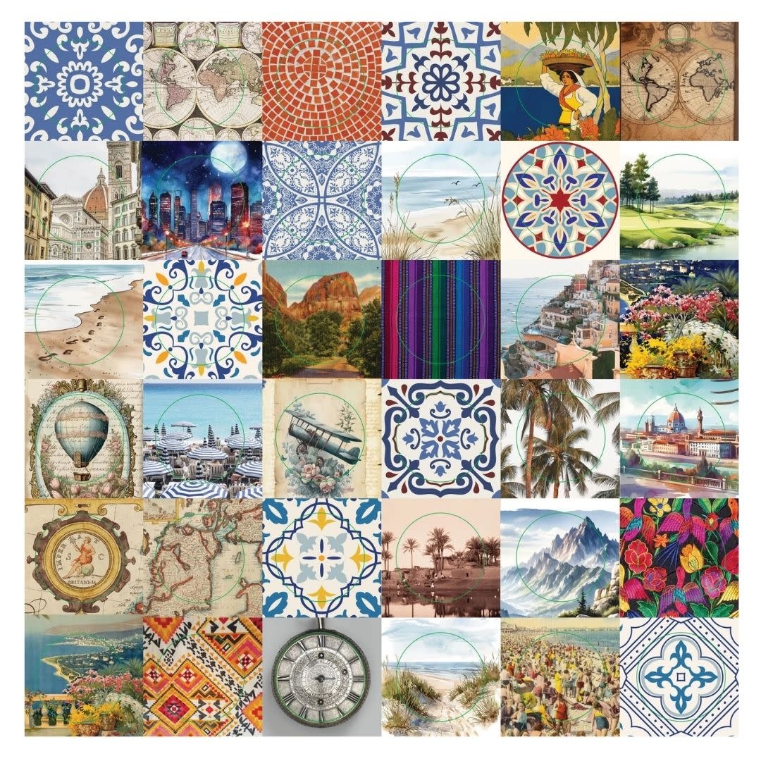 Peter Pauper Travel Odyssey Sticker Book