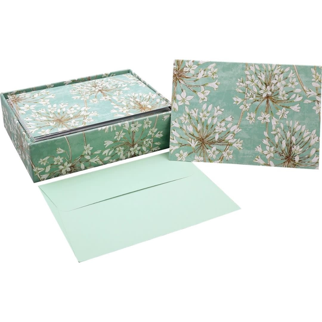 Peter Pauper Allium Blossoms Note Cards