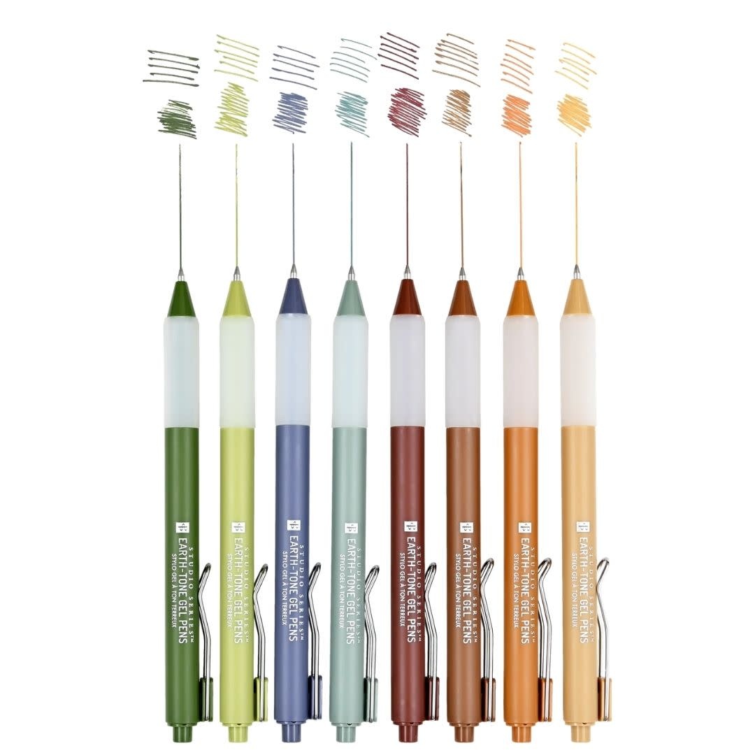 Peter Pauper Earth Tone Gel Pens