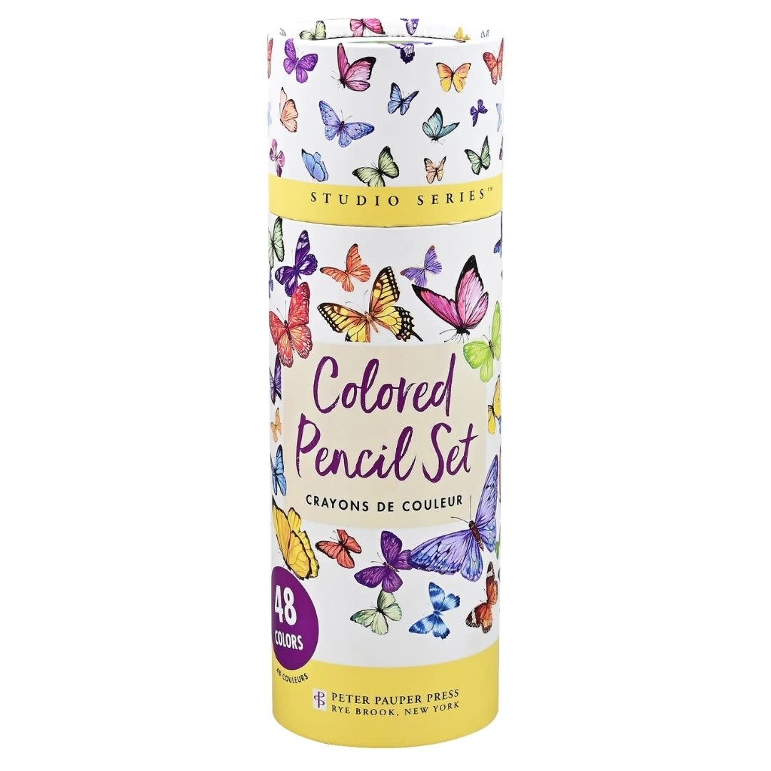 Peter Pauper Studio Series Colored Pencils (Set of 48)