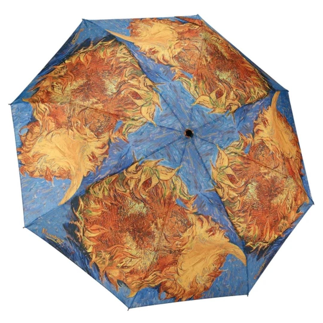 Galleria Folding Umbrella Van Gogh Sunflower