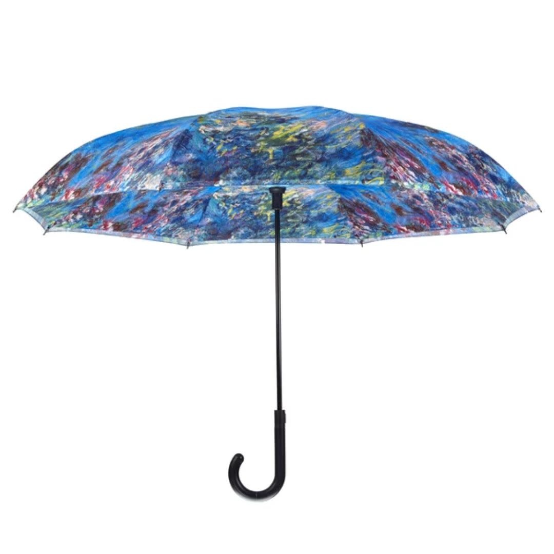 Galleria Reverse Close Umbrella Monet Wisteria