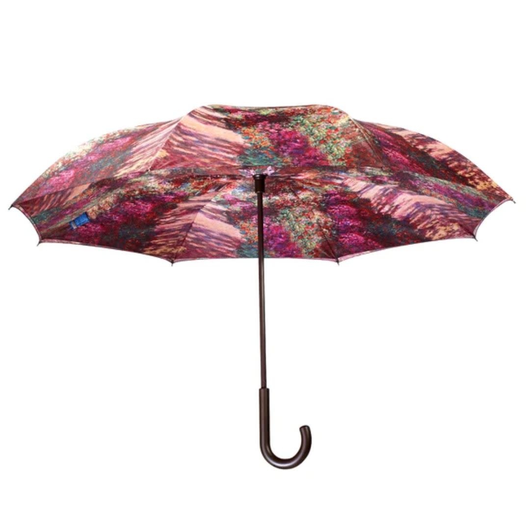 Galleria Reverse Close Umbrella Monet A Pathway in Monet's Garden