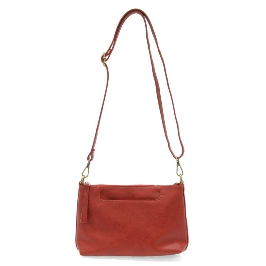 Joy Susan Lovey Top Zip Crossbody