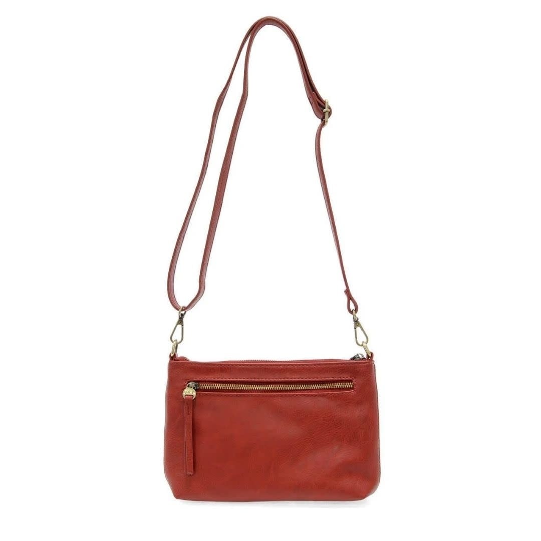 Joy Susan Lovey Top Zip Crossbody