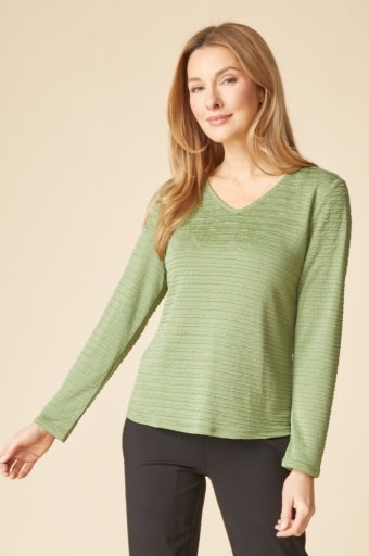 Habitat Clothes to Live In Lustre Lines Seamed Tee