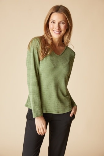 Habitat Clothes to Live In Lustre Lines Seamed Tee
