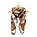 Joy Susan Scarf Coffee Butterfly Migration