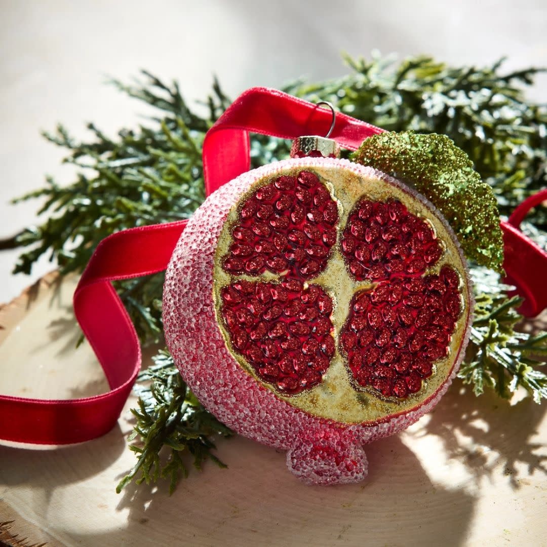 Raz Imports 3.75" Pomegranate Ornament