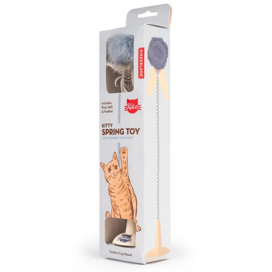 Kikkerland Kitty Spring Toy