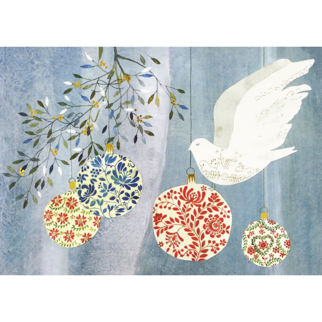 Peter Pauper Festive Dove Deluxe Boxed Holiday Cards