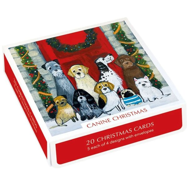 Museums & Galleries Christmas Canines Boxed Cards (20)