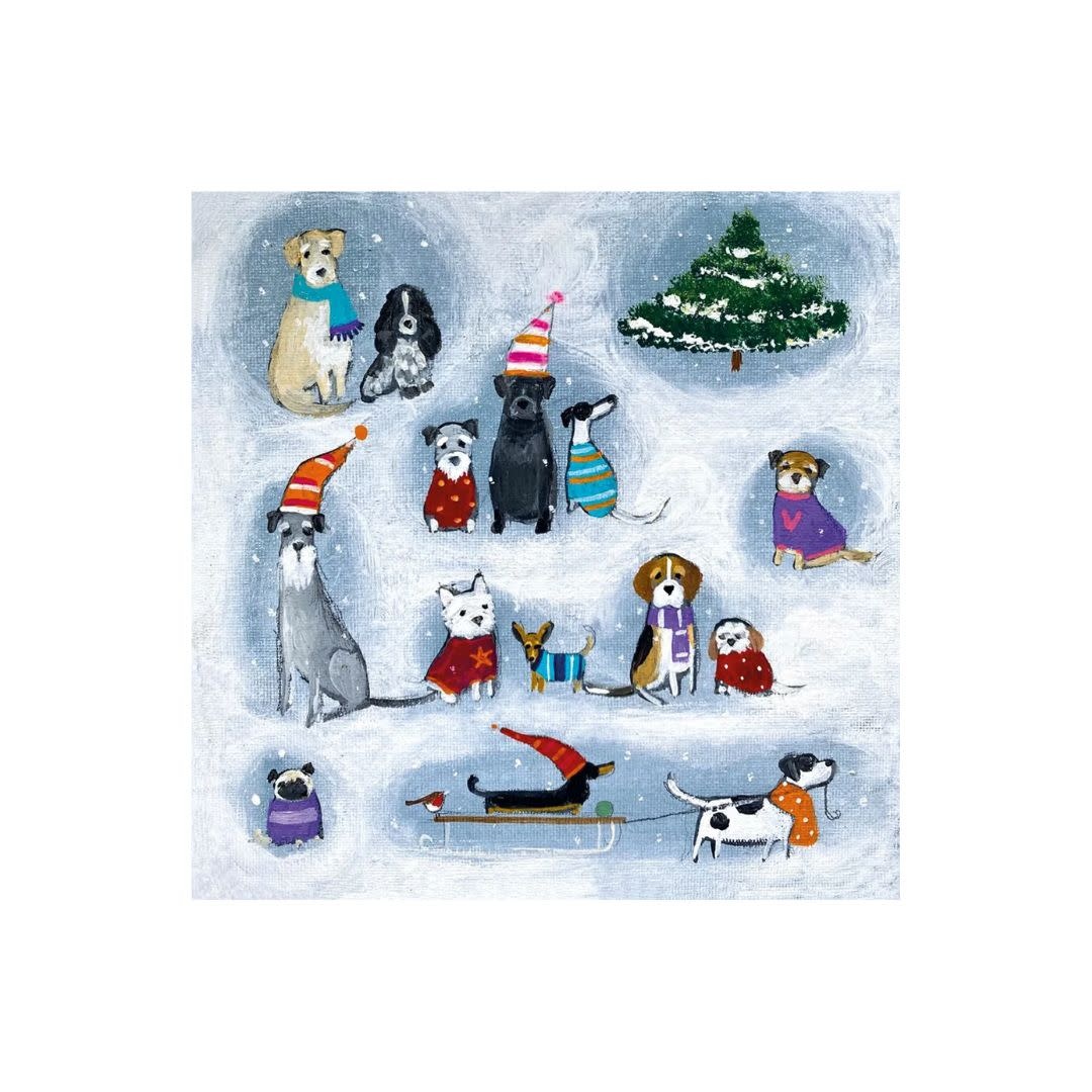 Museums & Galleries Christmas Canines Boxed Cards (20)