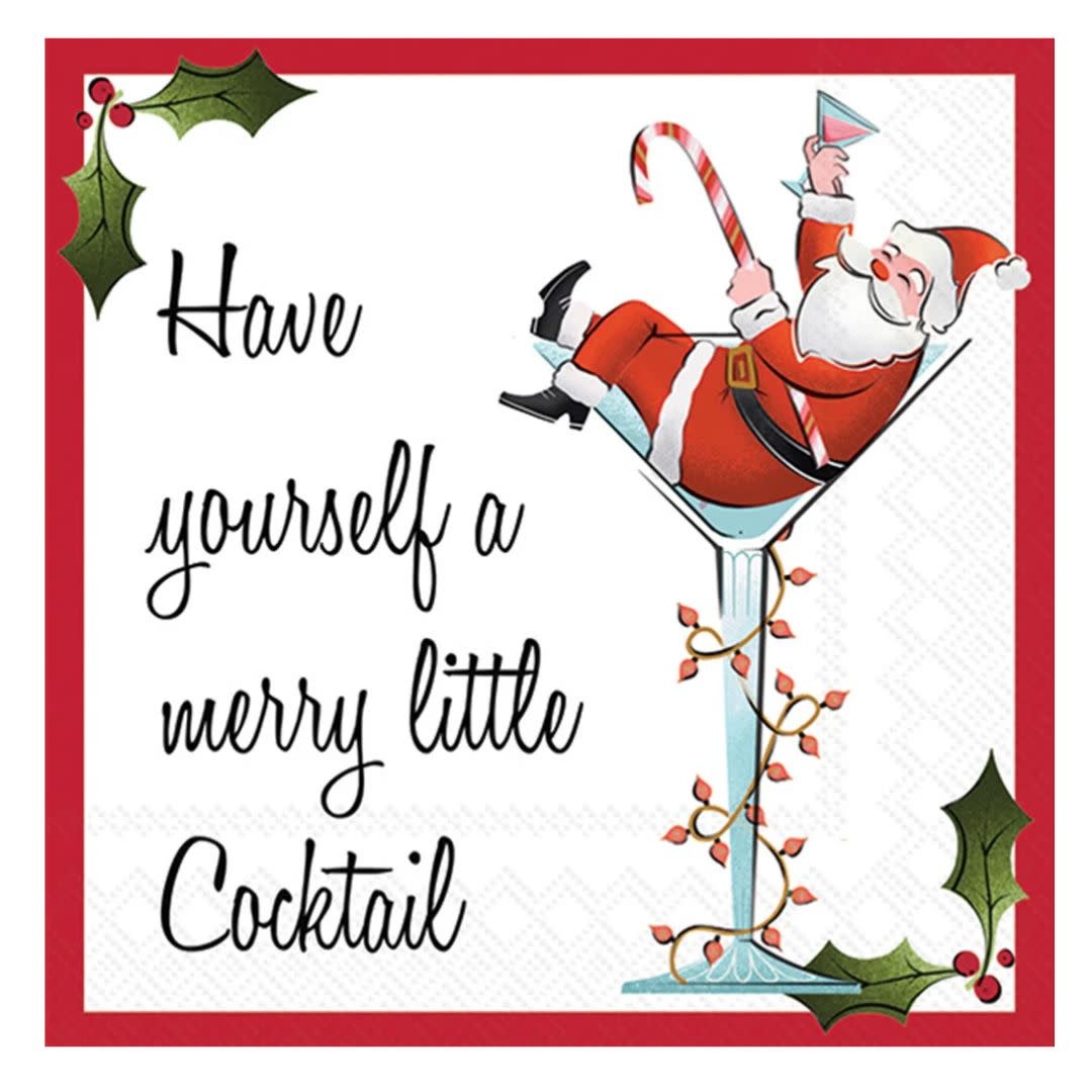 Boston International Merry Cocktail Cocktail Napkin