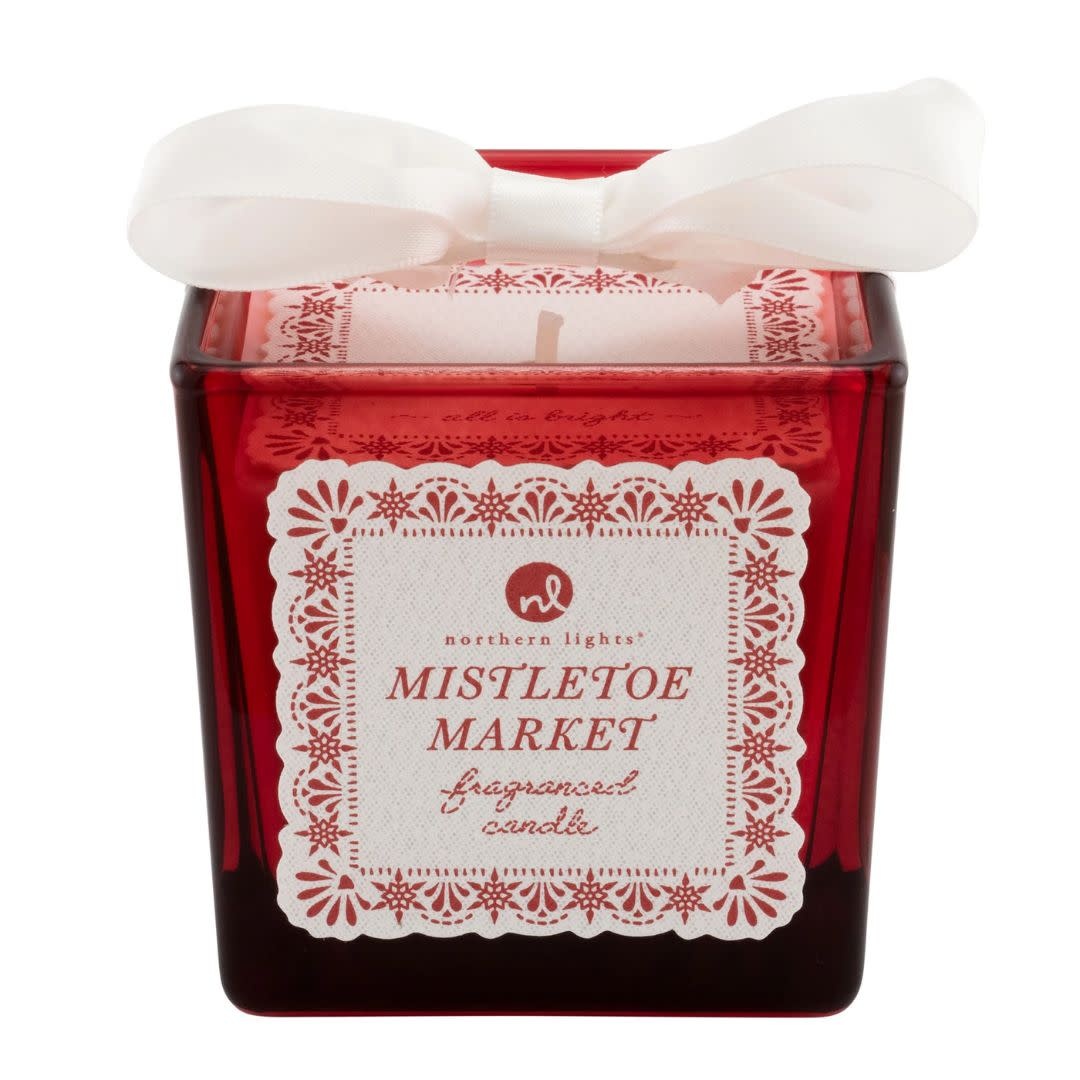 Northern Lights Candle Mistletoe Market- All Is Bright