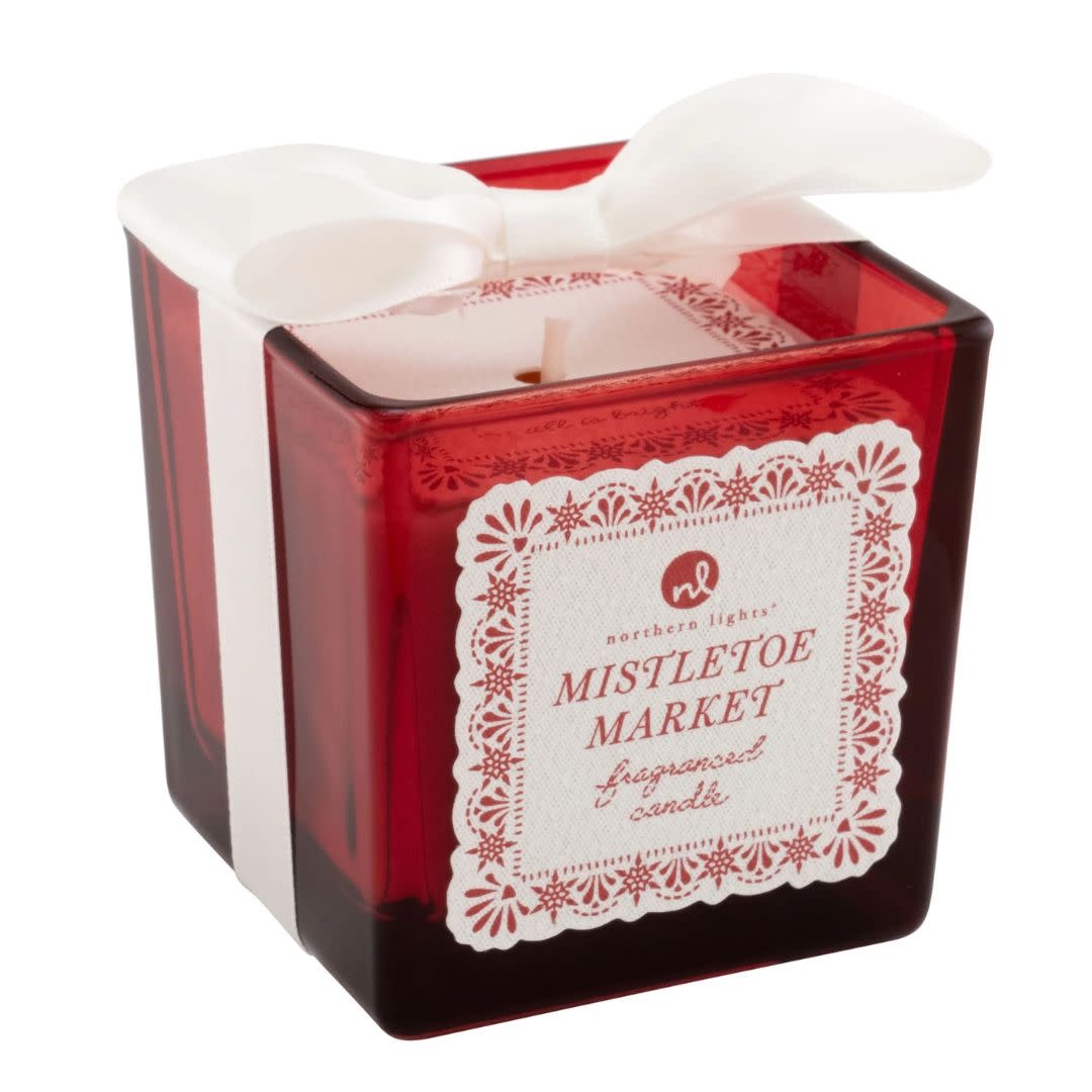 Northern Lights Candle Mistletoe Market- All Is Bright