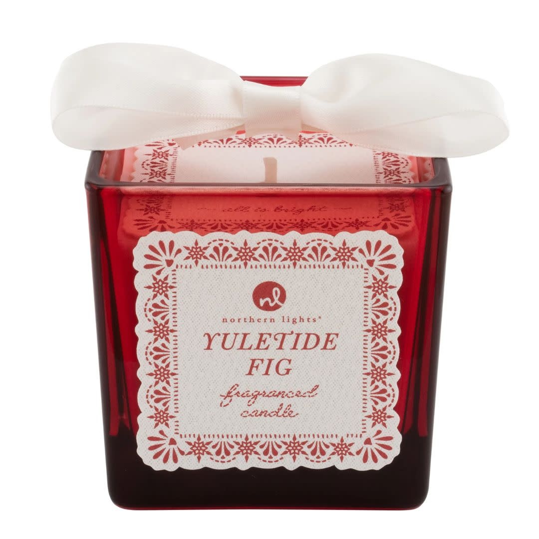 Northern Lights Candle Yuletide Fig- All Is Bright