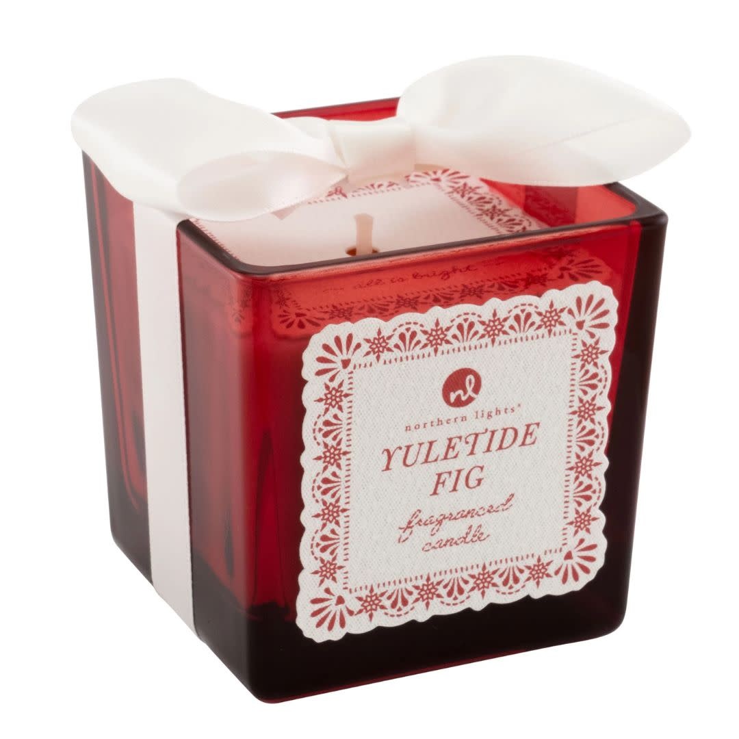 Northern Lights Candle Yuletide Fig- All Is Bright
