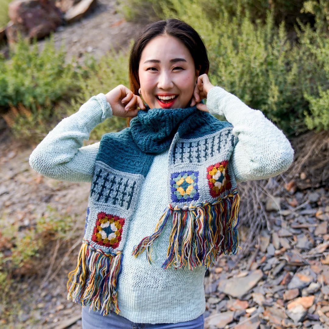 Andes Gifts Crochet Scarf