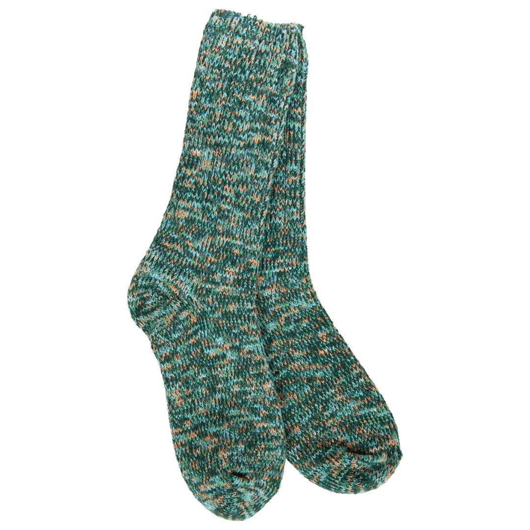 World's Softest Socks Women's Ragg Crew OS Woodland