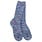 World's Softest Socks Women's Missioni Crew OS Neptune