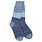 World's Softest Socks Women's Gallery Textured Crew  OS Peacoat Multi