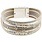 Origin Jewelry B-Textured Silver/S.Silver Crystal