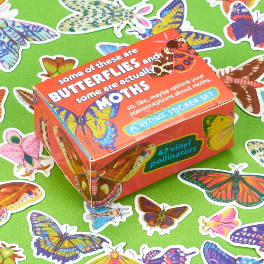 Blue Q Butterflies & Moths StickerSet