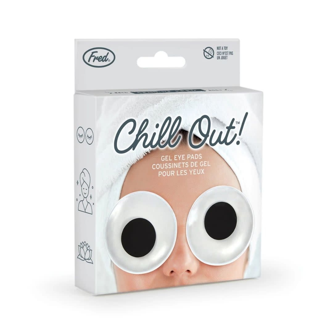 Fred Chill Out Gel Eye Pads - Googly Eyes