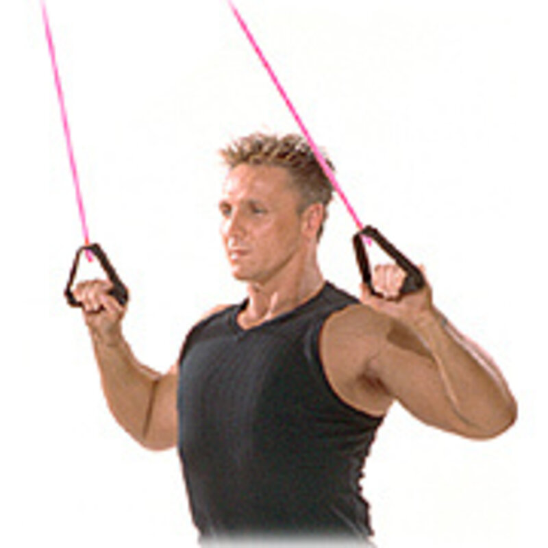 Fit Tube with Handles Heavy Pink