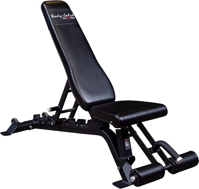 Body Solid Pro Club FID Bench with Leg Hold Down SFID425