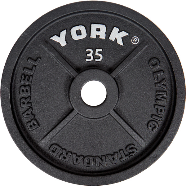 York Olympic Steel Cast Plate 35lb G2