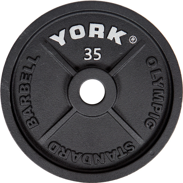 York Olympic Steel Cast Plate 35lb