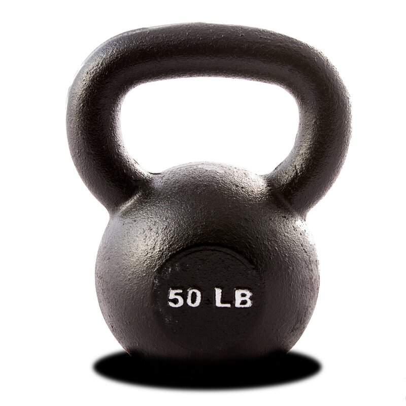 Steel Kettlebell 50lb