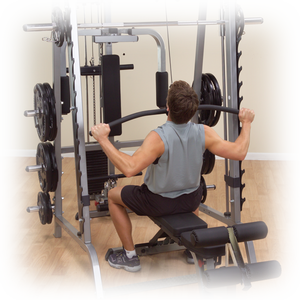 Body Solid Sel Lat Att for Series 7 Smith Machine