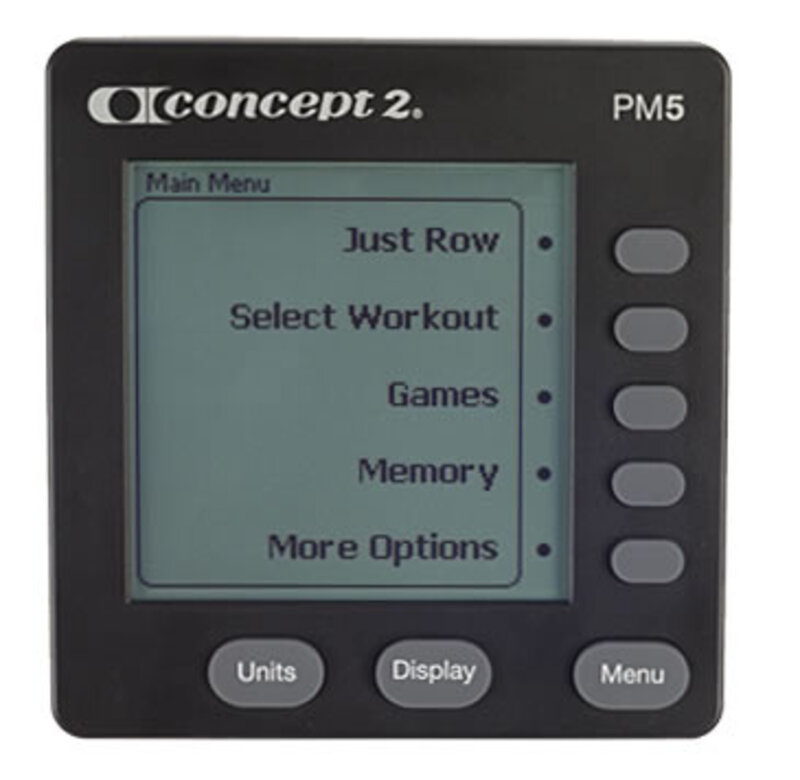 Concept 2 Model D RowERG with PM5 Monitor