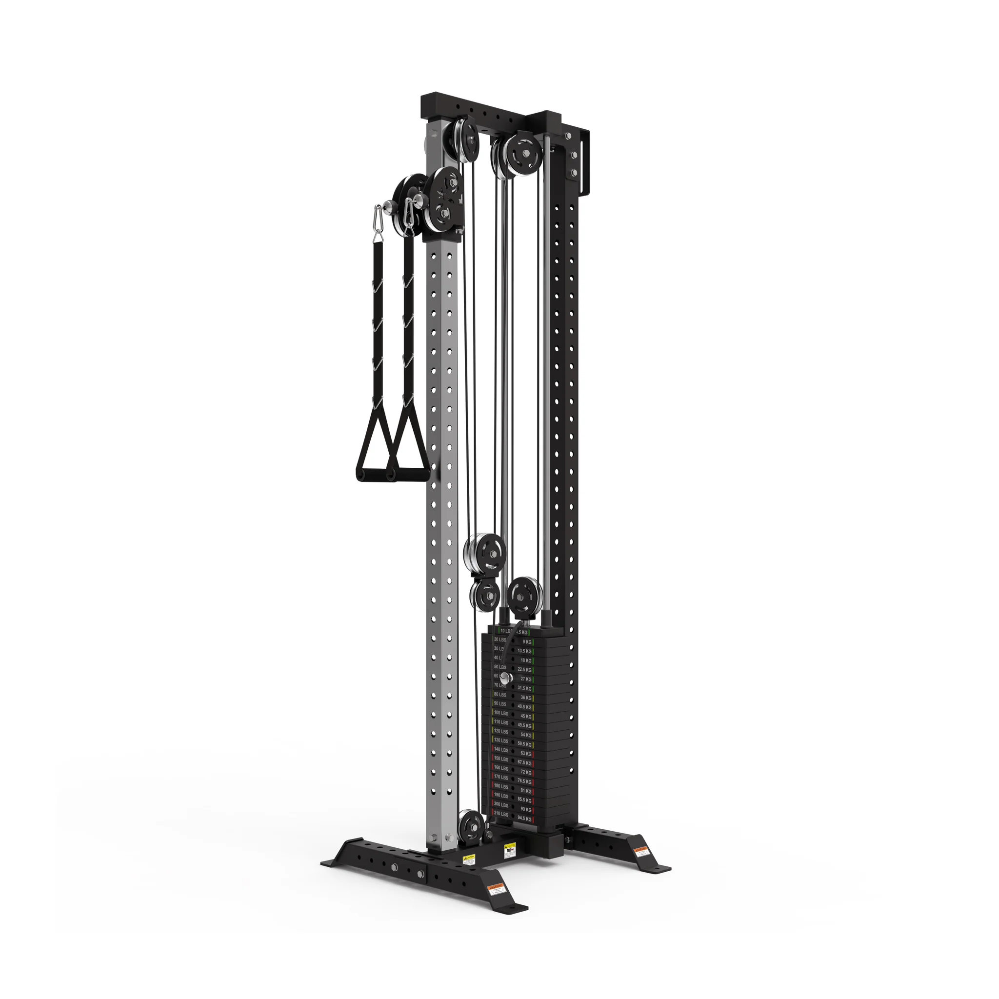Bells of Steel Cable Tower with Back 210lb Stack