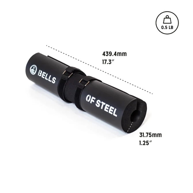 Bells of Steel Barbell Pad with Straps