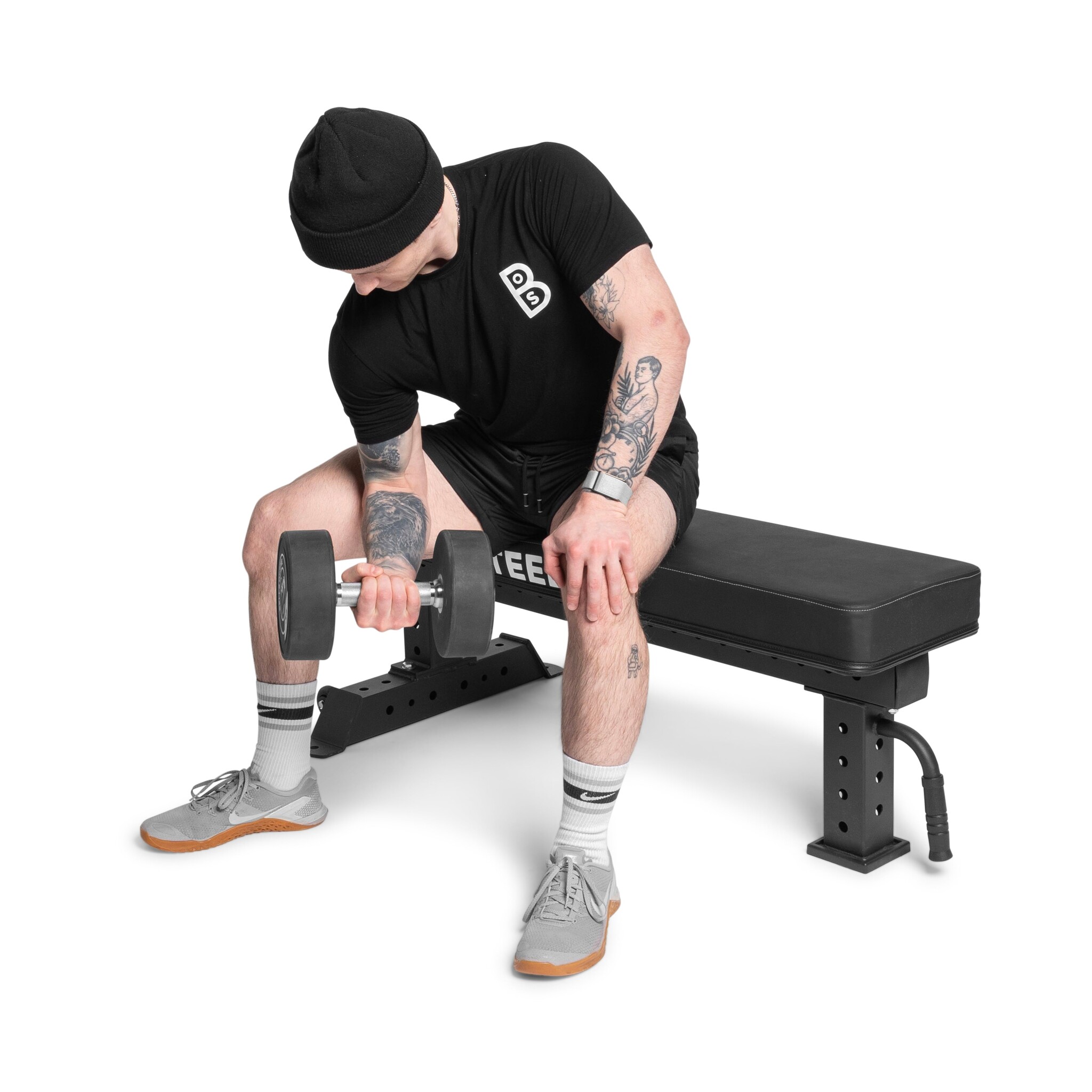 B.O.S. Powerlifting Flat Bench