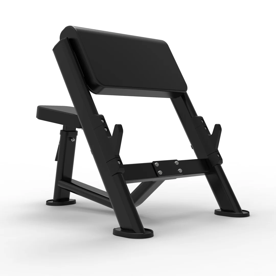 Iron Ax Seated Arm Preacher Bench