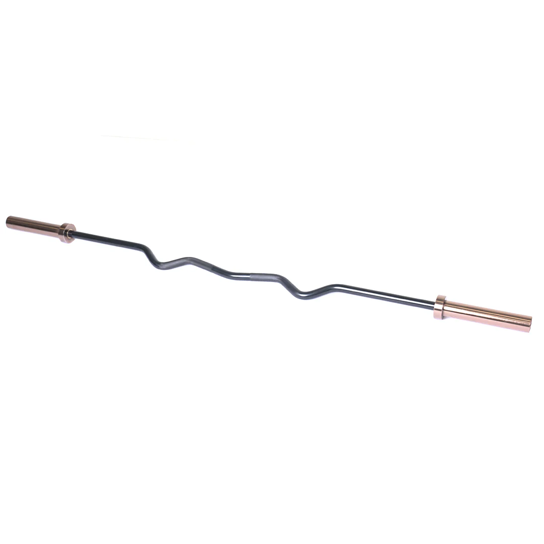 XM Gold Rackable EZ Curl Bar