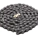 Odyssey Chain Odyssey Bluebird - Single Speed 1/2" x 1/8", 112 Links, Black