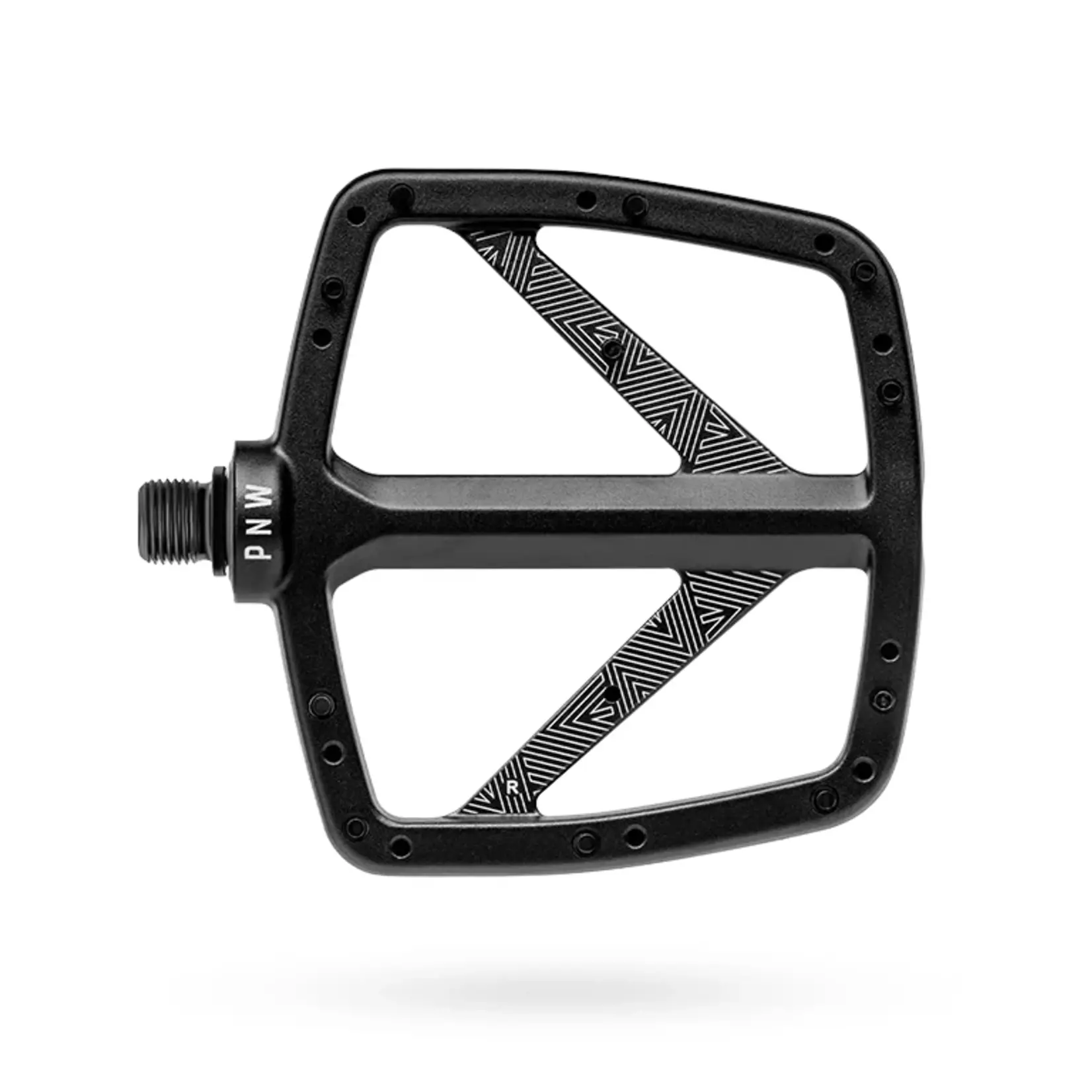 PNW Components Pedals LOAM ALLOY Black Out Black